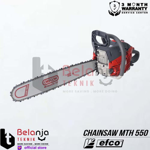 Efco ChainSaw Bensin MTH550 Mesin Potong Kayu Gergaji 2Tak MTH 550