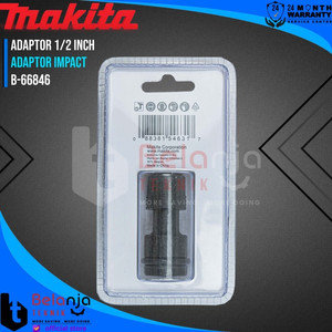 Makita Adaptor Impact Wrench 1/2 Inch To Impact Driver 1/4 Inch B66847