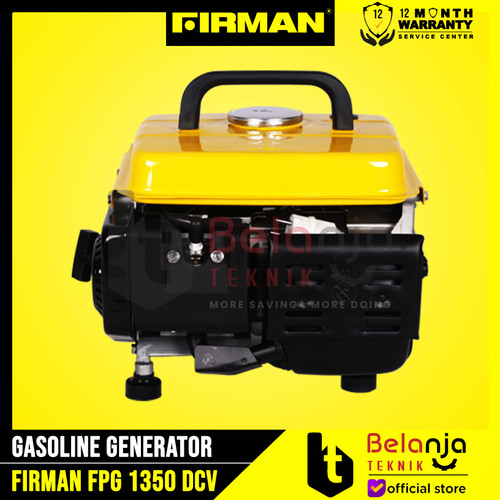 Firman Gasoline Generaor 2 Tak FPG 1350 DCV 700 Watt Mesin Genset Mini
