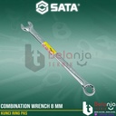 Sata Kunci Ring Pas 8 MM Combination Wrench 8mm 40203 Ringpas 8 MM
