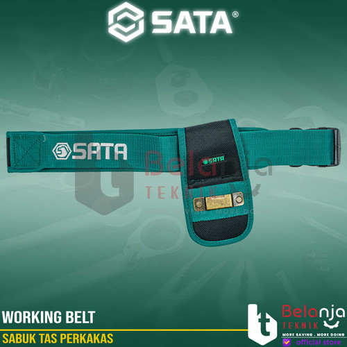 Sata Sabuk Tas Perkakas Kerja 95215 Working Belt Tape Measure Hook