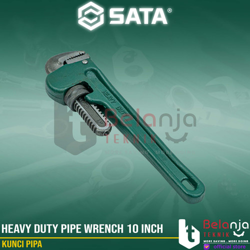 Sata Kunci Pipa 10 Inch Pipe Wrench Ledeng 70813 10"X250MM Heavy Duty