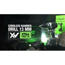 Tekiro Mesin Bor Baterai XV 20V Brushless 13MM Cordless Hammer Drill