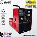 Rhino Welding Machine Black MIG 250 A Travo Trafo Las CO2 220V 1 Phase