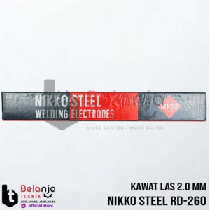 Nikko Kawat Las Listrik Elektroda RD-260 2mm X 300 M Kawat Las 2 KG