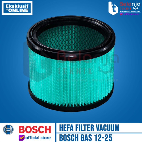 Bosch Hefa Filter Vacuum Cleaner Gas 12-25 Saringan Penyaring Debu Gas