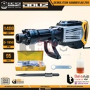 Doliz Demolition Hammer BA 295 1400 Watt Mesin Bobok Beton HEX 95 J