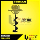 Firman Earth Auger 250 MM Mata Bor Penggali Tanah Biopori 25CM 10 Inch