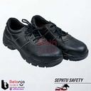 Steel Horse Sepatu Safety 9135 Sepatu Proyek Lapangan Safety Hitam