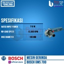 Bosch Angle Grinder GWS 700 Mesin Gerinda Tangan 4 Inch 710 Watt