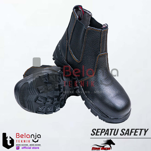 Steel Horse Sepatu Proyek Safety Shoes 9379 Sepatu Kerja Lapangan Pria