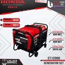 Honda Generator Set ET 12000 Mesin Genset Bensin ET12000 9000 Watt
