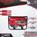 Honda Generator Set Bensin EP 2500 CX Mesin Genset 2200 Watt EP2500CX