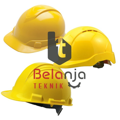 MSK Helm Proyek Safety Helm SNI Kuning Helm Proyek Tukang Safety Helm