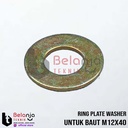 Ring Plate Washer Plate Untuk Baut M12X40 Kunci 17 Tebal 2 MM Non Merk