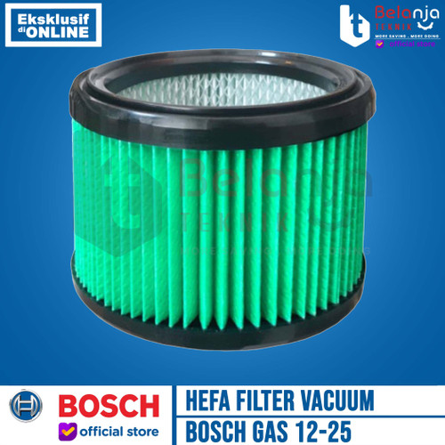 Bosch Hefa Filter Vacuum Cleaner Gas 12-25 Saringan Penyaring Debu Gas