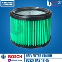 Bosch Hefa Filter Vacuum Cleaner Gas 12-25 Saringan Penyaring Debu Gas