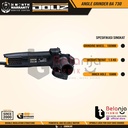 Doliz Angle Grinder BA730 720W Mesin Gerinda Tangan Listrik 4 Inch