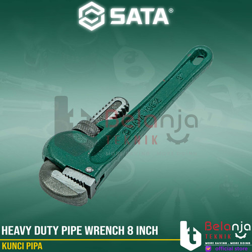 Sata Kunci Pipa 8 Inch Pipe Wrench Ledeng 70812 8" X 200 MM Heavy Duty