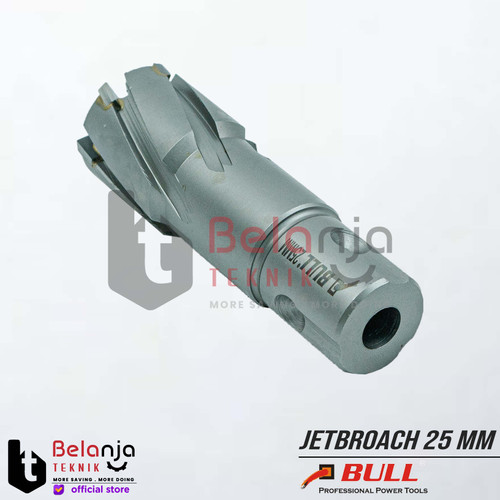 Bull Mata Bor Besi Magnet TCT 25 MM Jetbroach Annular Cutter Jetbrot