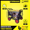 Firman Generator Diesel FDW 9000 E2 5000 Watt Mesin Genset 1 Phase