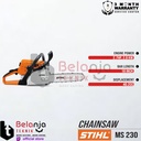 STIHL Chainsaw MS 230 18 Inch Mesin Potong Kayu MS230 18" Inch 2 Tak