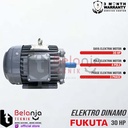 Fukuta Mesin Dinamo Electro Motor 30 HP 3 Phase 4 Pole Rpm 1400
