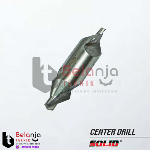 Solid Center Drill 6MM Mata Bor Senter 6 MM HSS Cobalt Mata Bor Bubut
