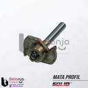 Solid Mata Router Pisau Mata Profil 307-013 Sloting Bits 1/4" X 3 MM