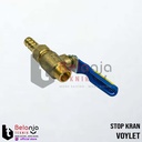 Voylet Ball Valve Kuningan 1/4 Inch Stop Kran Keran Kuningan 1/4" In