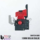 Bull Switch Bor 13MM Bolak Balik Tanpa Sayap Saklar Bor 13 MM Sakelar