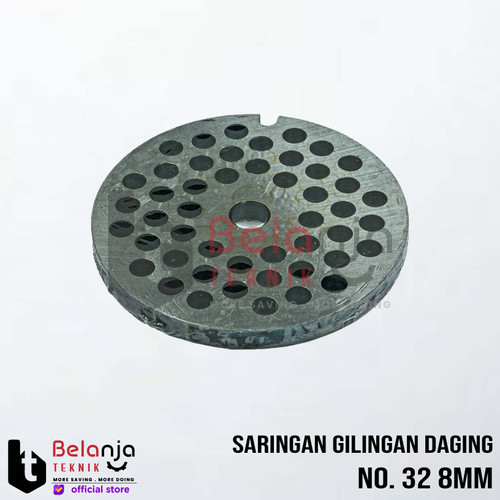Saringan Gilingan Daging No. 32 8mm Saringan 8mm Meat Grinder No. 32