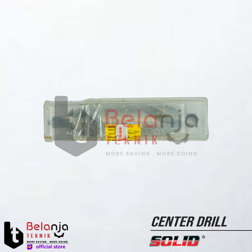 Solid Center Drill 6MM Mata Bor Senter 6 MM HSS Cobalt Mata Bor Bubut