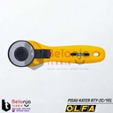 Olfa Rotary Cutter 45mm RTY-2C/YEL Pisau Kater Potong Kain Putar 45 MM