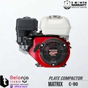 Matrix Plate Compactor C-90 Mesin Stamper Kodok + Honda GP 200 Jialing