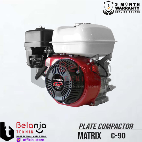 Matrix Plate Compactor C-90 Mesin Stamper Kodok + Honda GP 160 Jialing