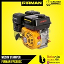 Firman Plate Compactor FPC 80 EC Mesin Stamper + Loncin G 200 6.5 HP