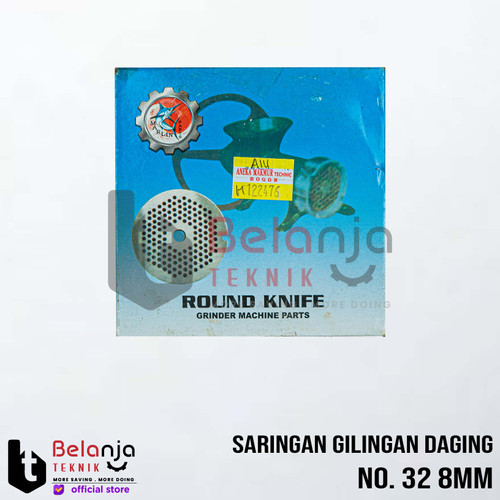 Saringan Gilingan Daging No. 32 8mm Saringan 8mm Meat Grinder No. 32