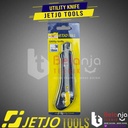 JETJO TOOLS Pisau Cutter 18mm Utility Knife 18 mm Snap-Off Knife ORI