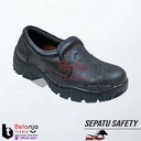 Steel Horse Sepatu Safety Sepatu Proyek S-136 Safety Shoes Brown Ori