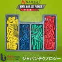 Nankai Mata Bor Set Fisher Besi Beton Kayu Mata Obeng Kombinasi 300Pcs
