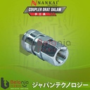 Nankai Coupler Drat Dalam 1/4 Inch 1/4" Kopler Mesin Kompressor SF 20