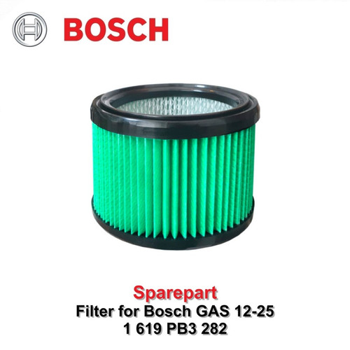 Bosch Hefa Filter Vacuum Cleaner Gas 12-25 Saringan Penyaring Debu Gas