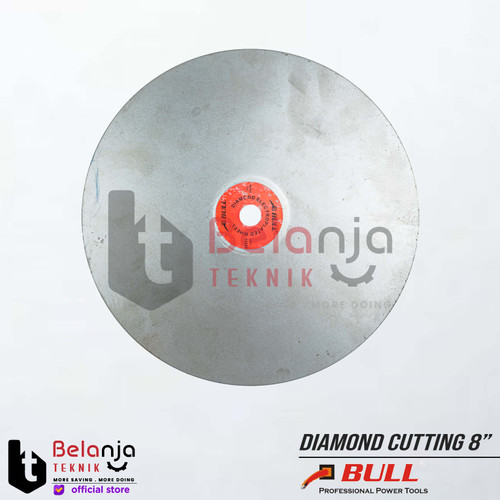 Bull Diamond Cutting 8 Inch Grit 1500 Mata Potong Asah Batu Permata