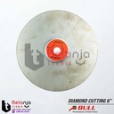 Bull Diamond Cutting 6 Inch Grit 1500 Mata Potong Asah Batu Permata