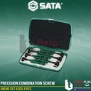 Sata Precision Screwdriver Tool Set 6PCS Obeng Set Kecil + dan - 09312