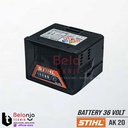 Stihl Battery 36 Volt 4 Ampere AK 20 Baterai 36V 4AH Cordless AK20