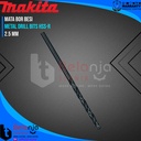 Makita Mata Bor Pelubang Besi 2.5 MM Metal Drill Bits HSS-R 2.5MM