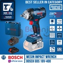 Bosch Mesin Impact Wrench Cordless GDS 18V-400 + Baterai Procore 4AH