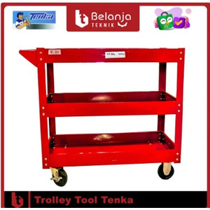 TENKA Perkakas Troli Bengkel Rak Trolley Trolly TC-301 Lemari Rak Besi